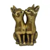 Metal handicrafts, double cat metal ornaments Item Picture